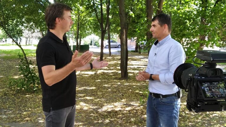 Руслан Соболь зустрівся з CEO & Founder в Netrocket Данилом Драмшевим